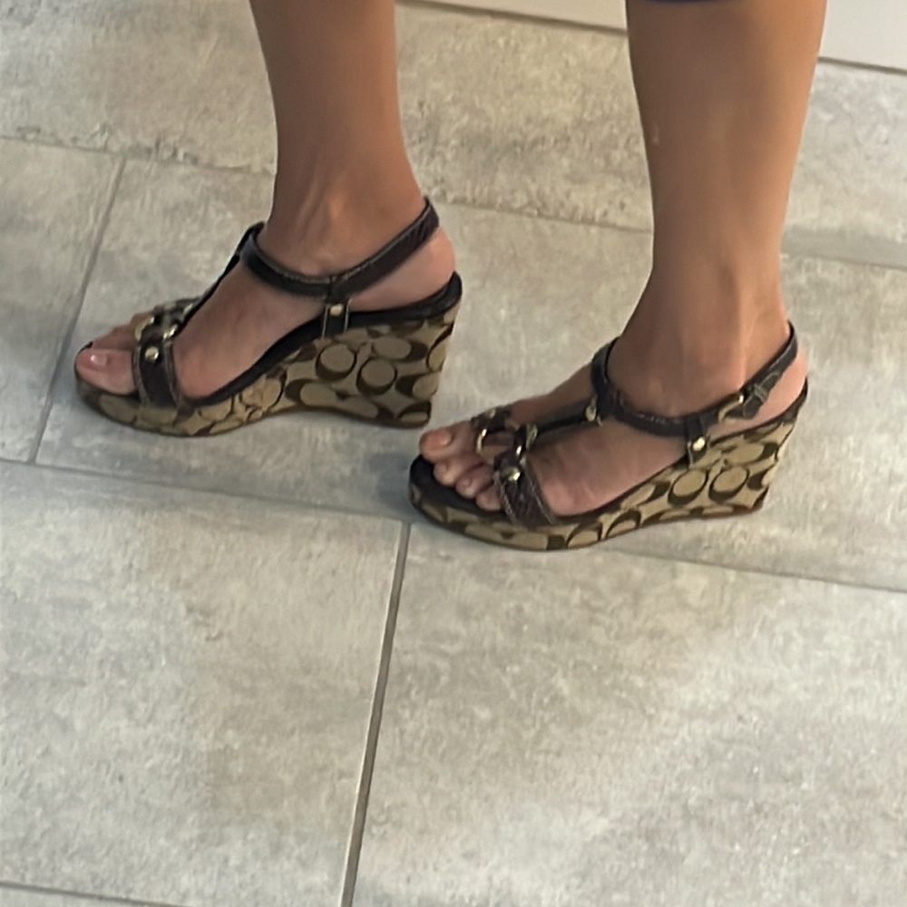 Coach Wedges - Picture 6 of 6